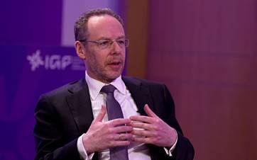 Sascha Graumann, UNDP deputy resident representative in Iraq, speaking to Rudaw in Erbil on November 30, 2025. Photo: Screengrab/Rudaw