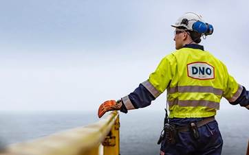 A file photo of a DNO staff member. Credit: DNO