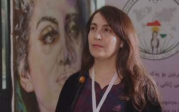 ئامینا زکری، ئەندامی مەکتەبی سیاسیی پارتی دیموکراتی کوردستان