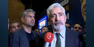 Justice and Development Party (AKP) lawmaker Galip Ensarioglu speaking to Rudaw. Photo: screengrab/Rudaw