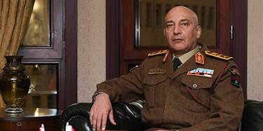 Libyan Army chief of the general staff, Lt. Gen. Mohammed Al-Haddad, in Ankara, Turkey on December 23, 2025. Photo: Turkish Defense Ministry