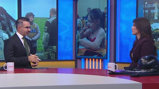 هیوا جەمال، پێشکێشکاری رووداو  و دڵنیا رەحمان، پەیامنێری رووداو