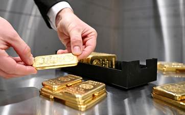 قاڵبێکی زێڕ. وێنە: Reuters