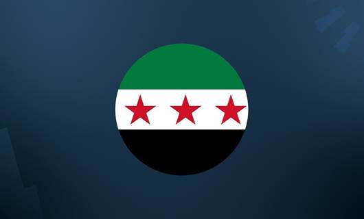 Syrian flag. Graphic: Rudaw