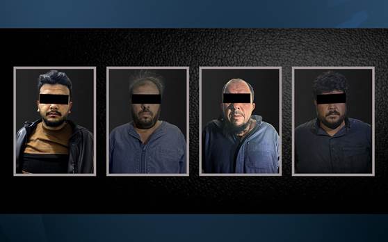 Suspects arrested in joint anti-ISIS operation by SDF and the global coalition in northern Syria on December 24, 2025. Photo: SDF