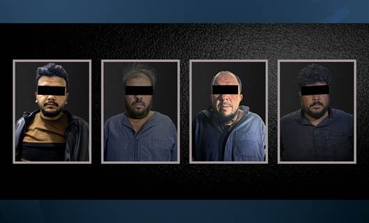 Suspects arrested in joint anti-ISIS operation by SDF and the global coalition in northern Syria on December 24, 2025. Photo: SDF