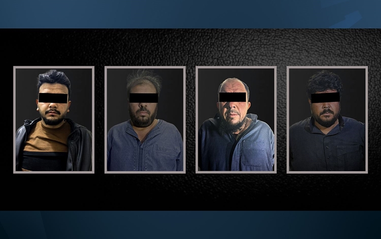 Suspects arrested in joint anti-ISIS operation by SDF and the global coalition in northern Syria on December 24, 2025. Photo: SDF