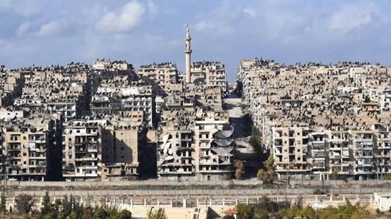 گەڕەکی شێخ مەقسوودی کوردنشین لە پارێزگای حەلەبی سووریا.