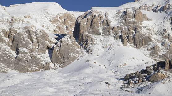 بەفربارین لە دێرسمی باکووری کوردستان. وێنە: AA